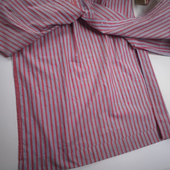 New Southern Tide Striped Red and White Womens Belted Pocketed Maxi Dress Sz S - Picture 11 of 15